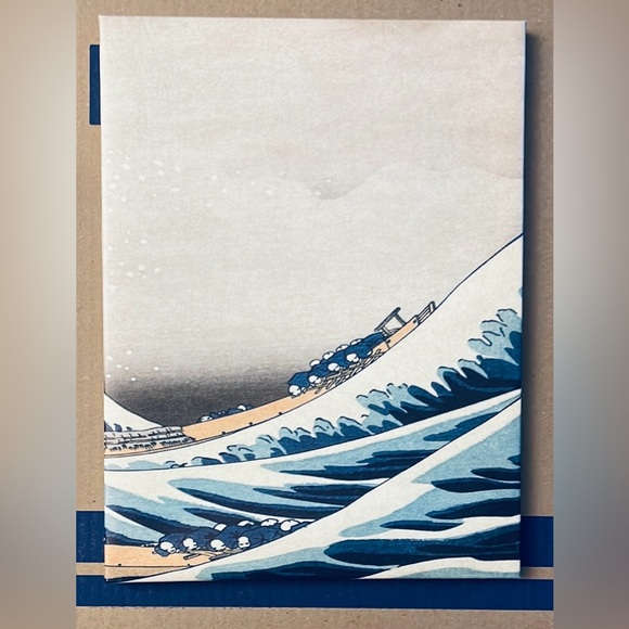 Katsushika Hokusai 'The Great Kanagawa Picture Canvas Wall Art Set - Picture 5 of 6